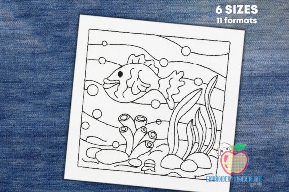 Cute Little Fish Under Water: A Seasonal Embroidery Review