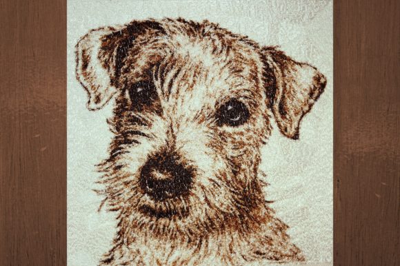Fox Terrier: A Seasonal Embroidery Review