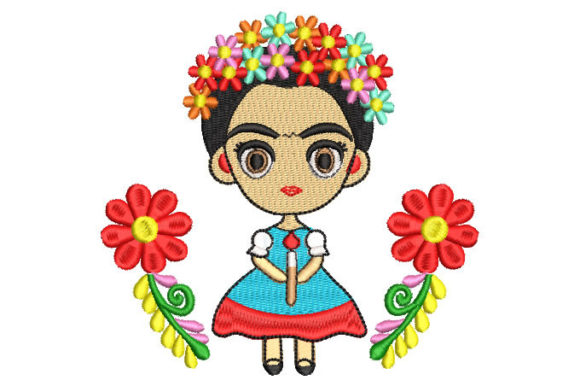 Review: Girl Animated with Flowers for Merch