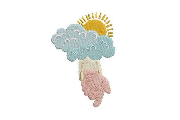 Review: Hand Reaching Down with Sunset Design