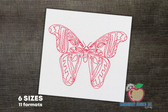 Review: Outline of a Butterfly for Custom Apparel