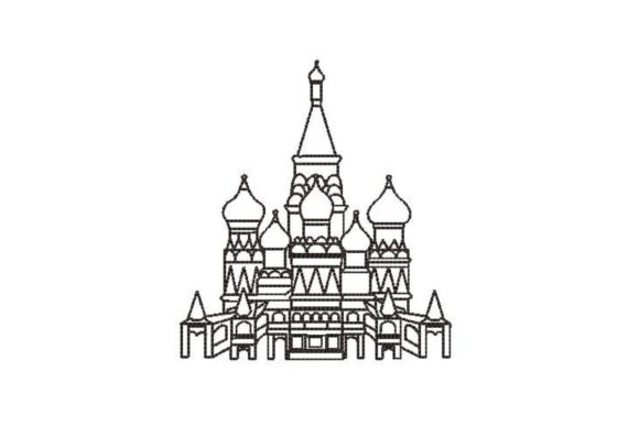 Review: World Landmarks Coloring Design Saint Basil’s